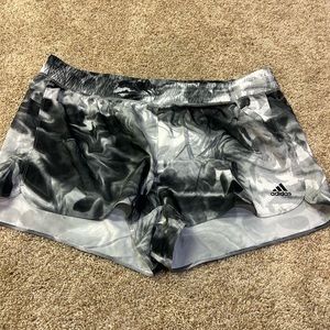 Adidas Running Shorts Size XL NWOT BLACK AND WHITE